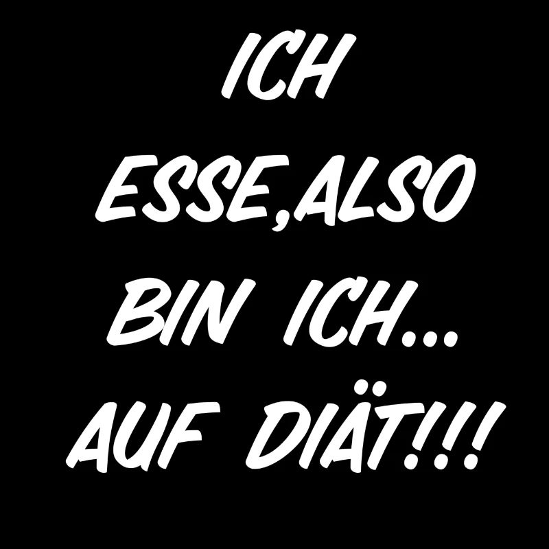 Ich also, also bin ich … auf Diät!!