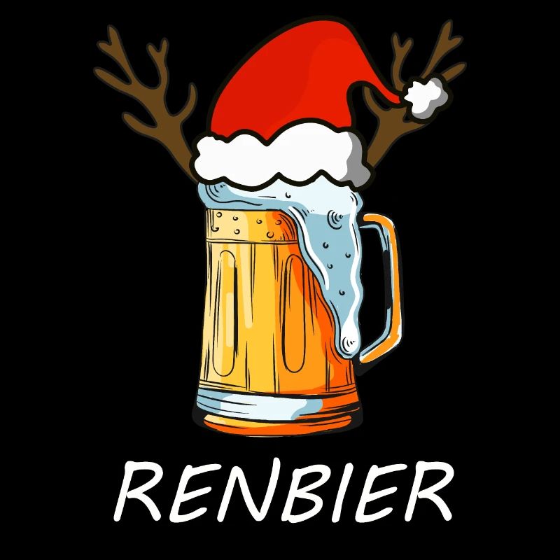 Partner Pullover RENBIER und WEINTIER Weihnachten