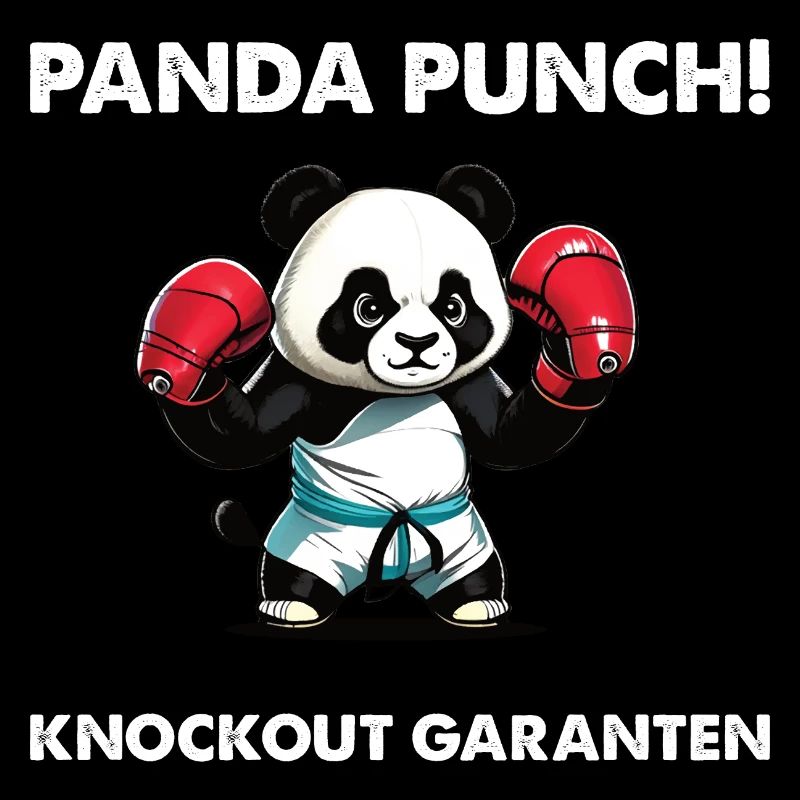 Panda Boxer Boxender Pandabär