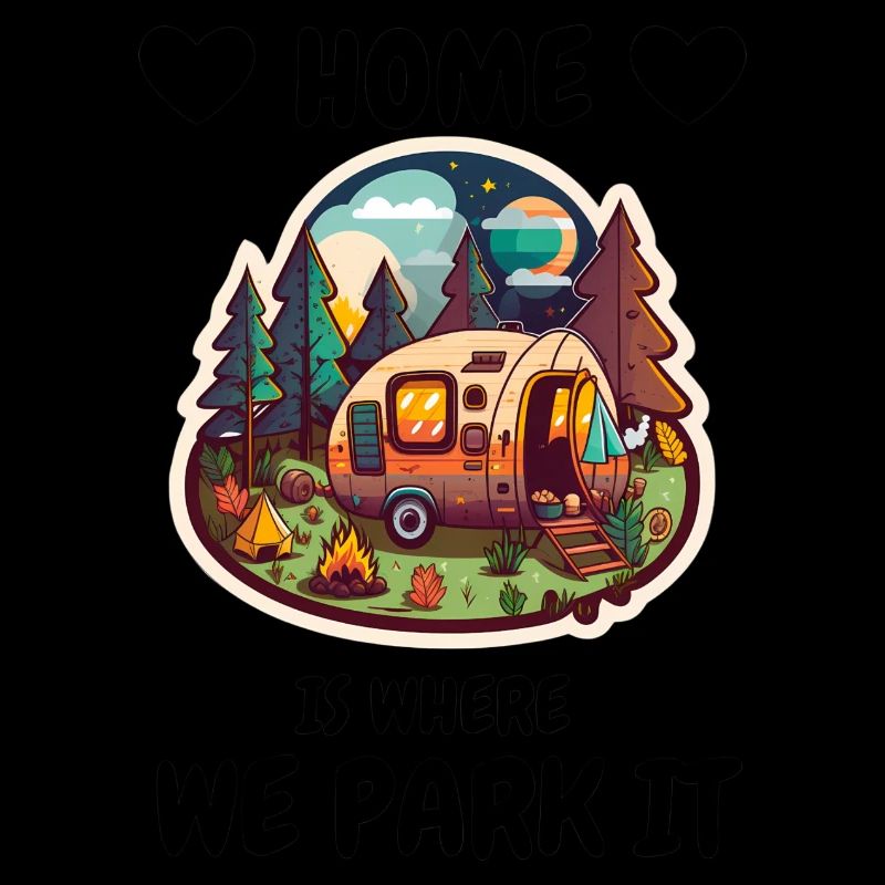 HOME IS WHERE WE PARK IT