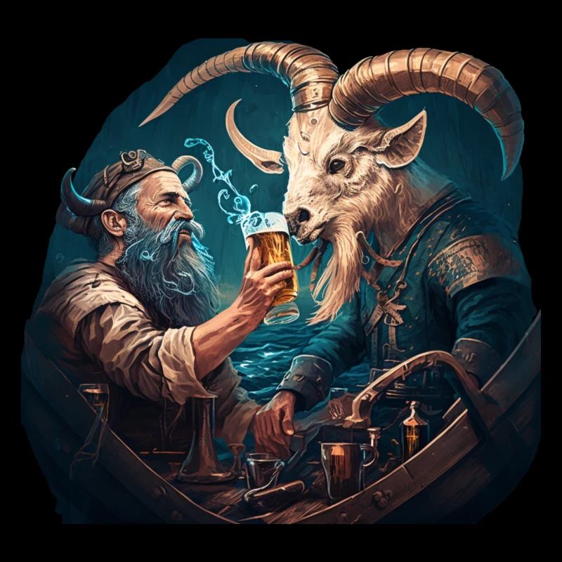 Seemann gegen Ziege, der Kampf um Bier