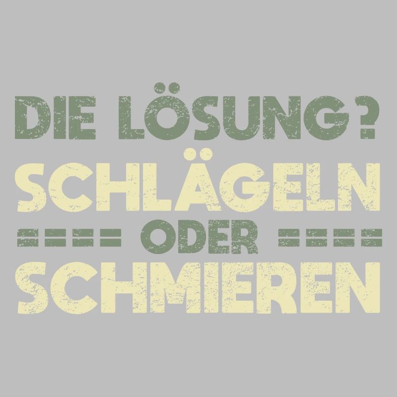 Die Lösung? Schlägeln Oder Schmieren