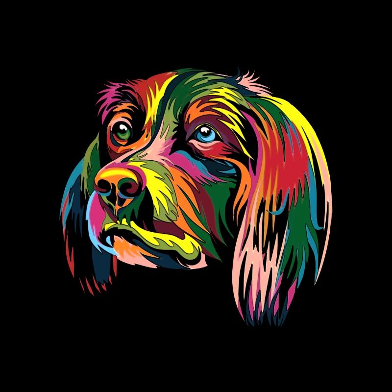Rainbow Dog - Premium Design