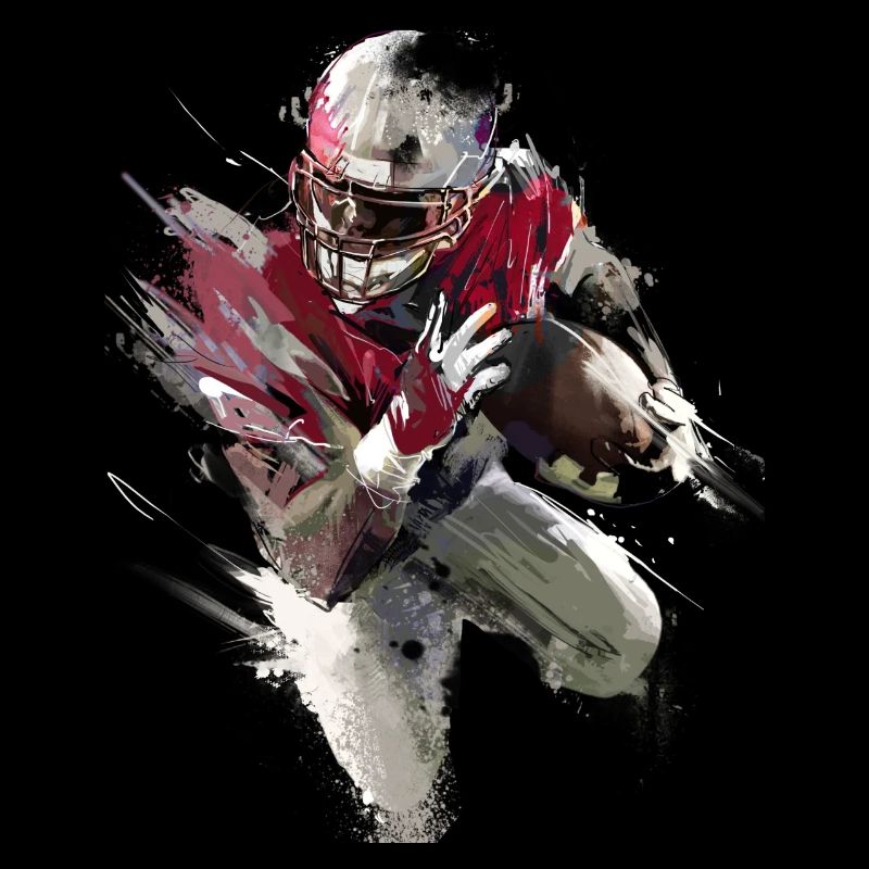 Running Back - Red Jersey