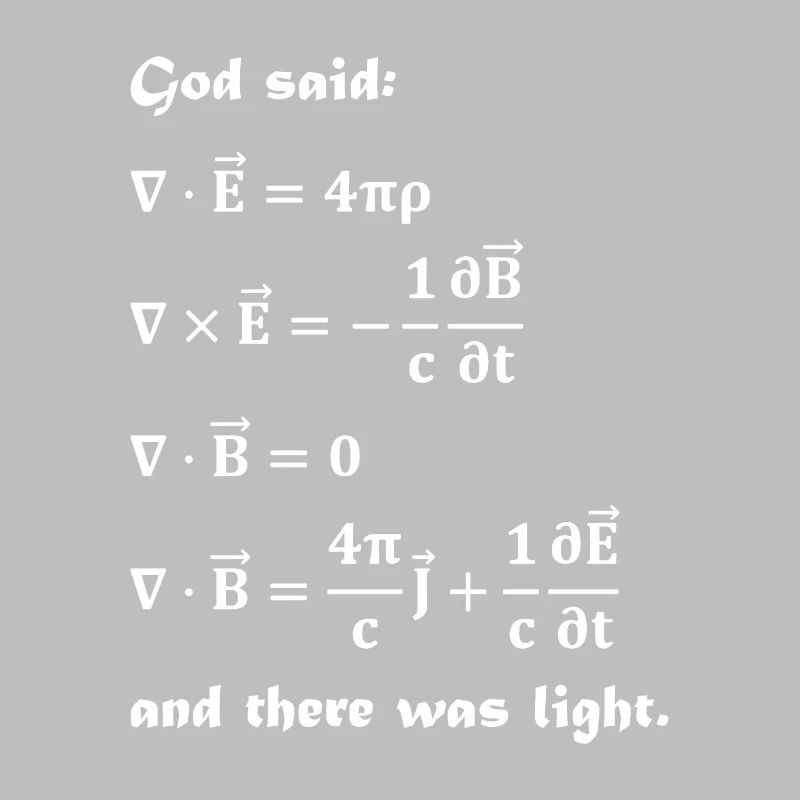 Physics Formula Equations Physicist Gift