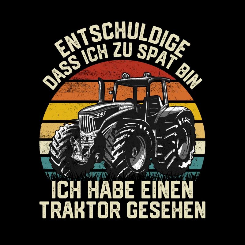 Habe einen Traktor gesehen Trecker