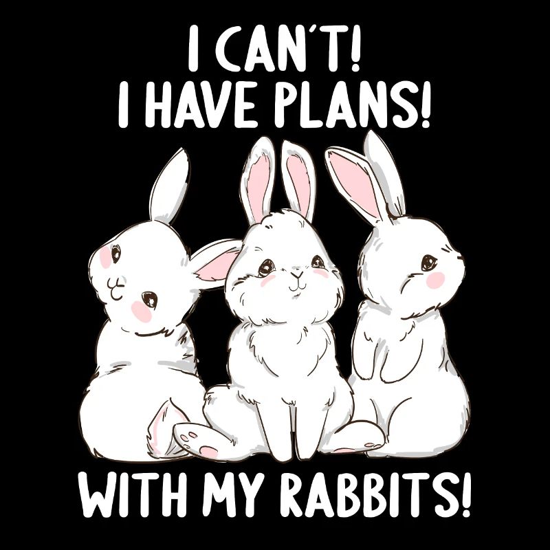 Rabbit i cant i have plans with my rabbits