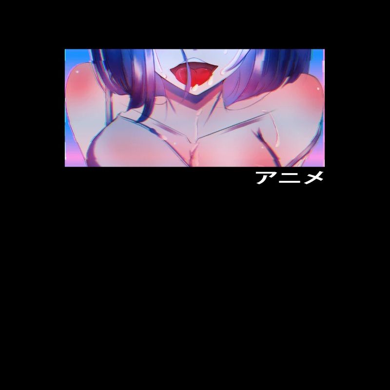 Anime Girl Eyes « Anime » en script japonais