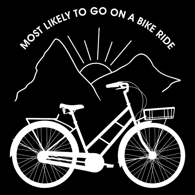 Le plus susceptible de faire une balade à vélo version blanche