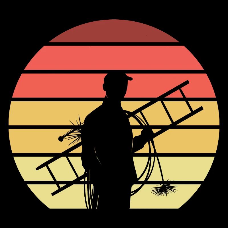Schornsteinfeger Retro