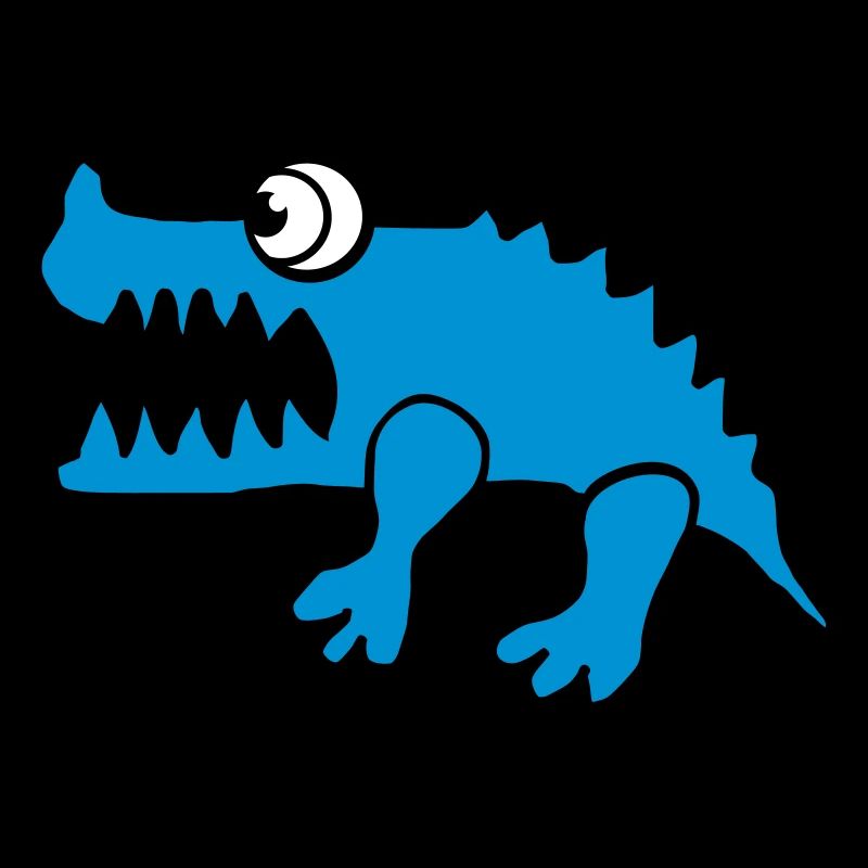 Krokodil (individuelle Farbänderung)