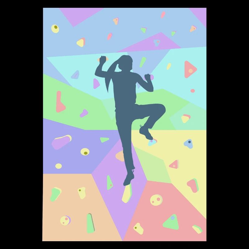 Bouldering Climber Cadeau Mur d’escalade Boulderer