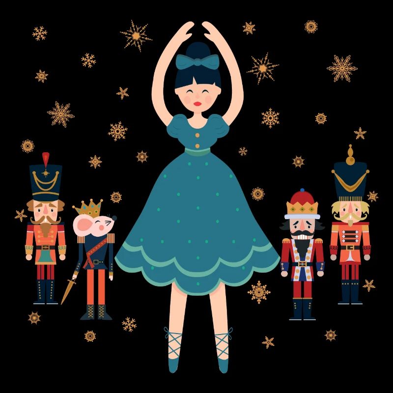 Klara Nussknacker Figur Prinz Ballett Weihnachts
