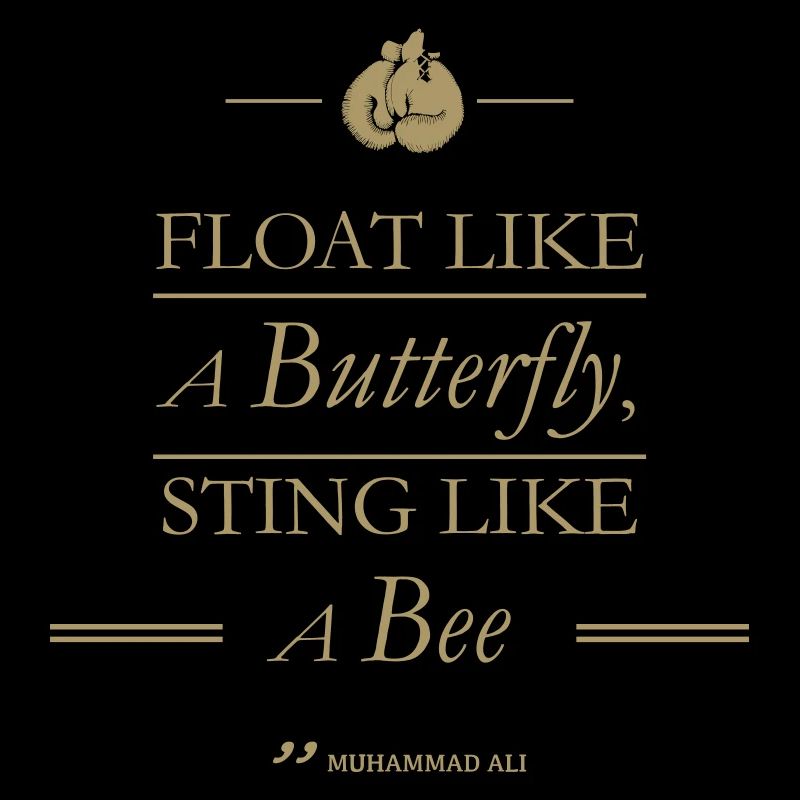 Butterfly Bee! Gold.