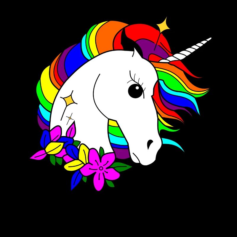 Regenbogen-Einhorn