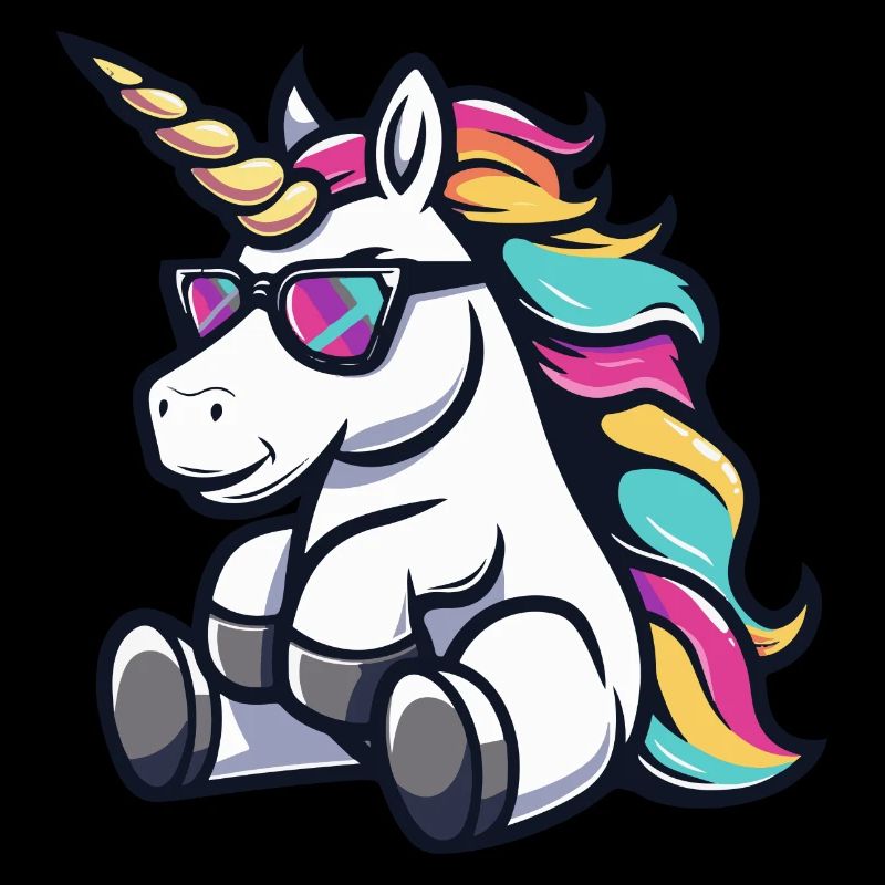 Einhorn Comic Cool