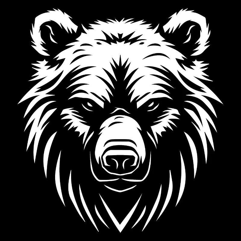 Logo de l’ours stylisé