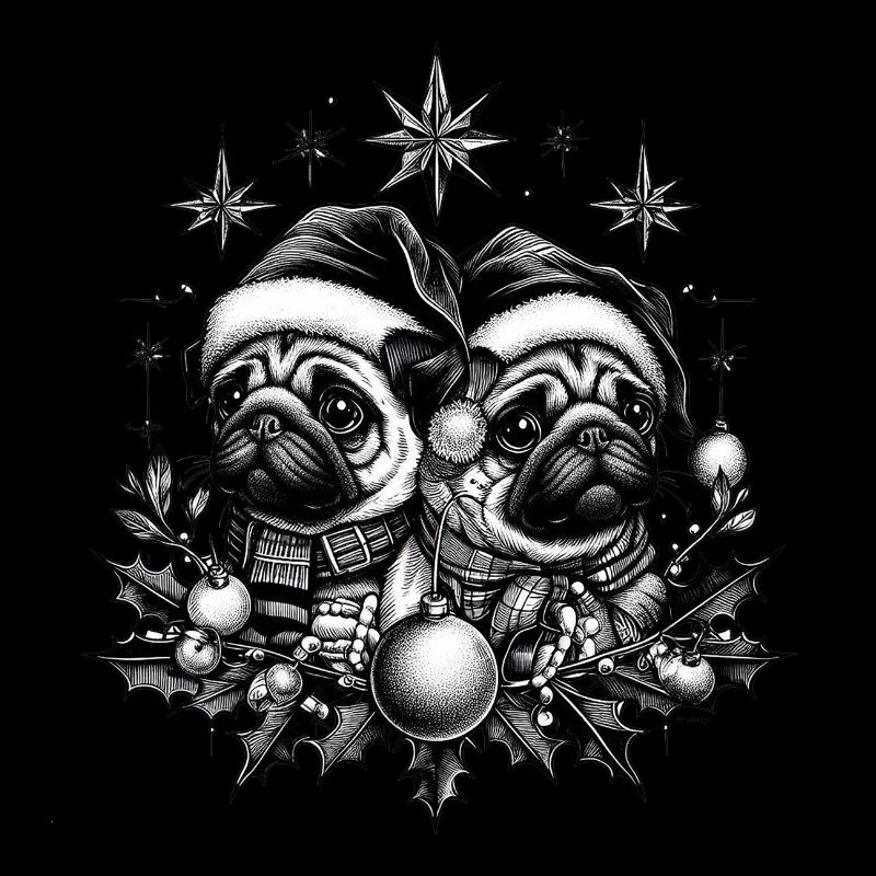 Goth Pugs