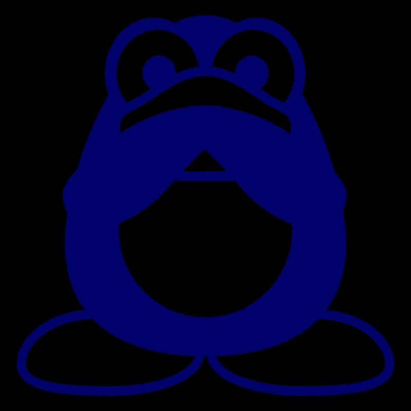 Penguin Nothing Talking Silent Hands Covering Mouth
