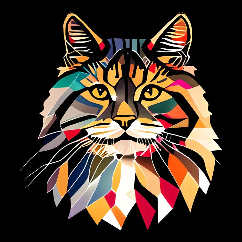 Chaton Maine Coon Cat Chat Chat Propriétaire de chat