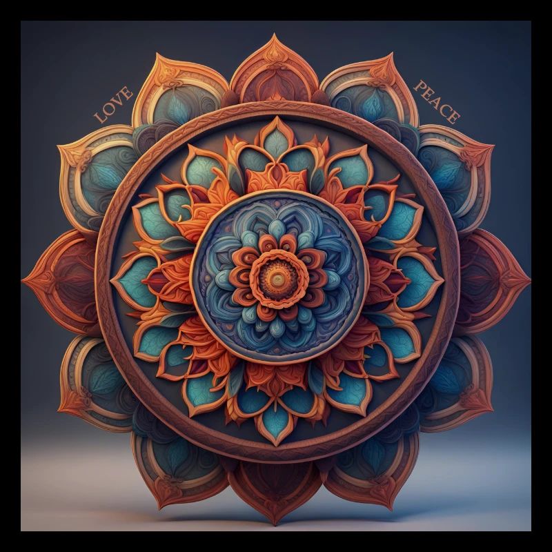 Mandala - LOVE & PEACE