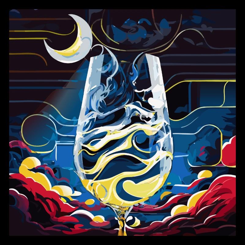 Une gorgée de la nuit (Collection d’œuvres d’art)