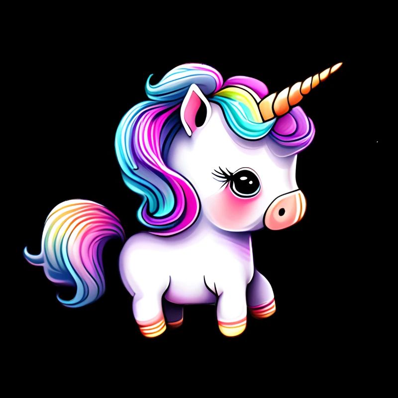 Einhorn Fabeltier Mädchen Einhörner Fabelwesen