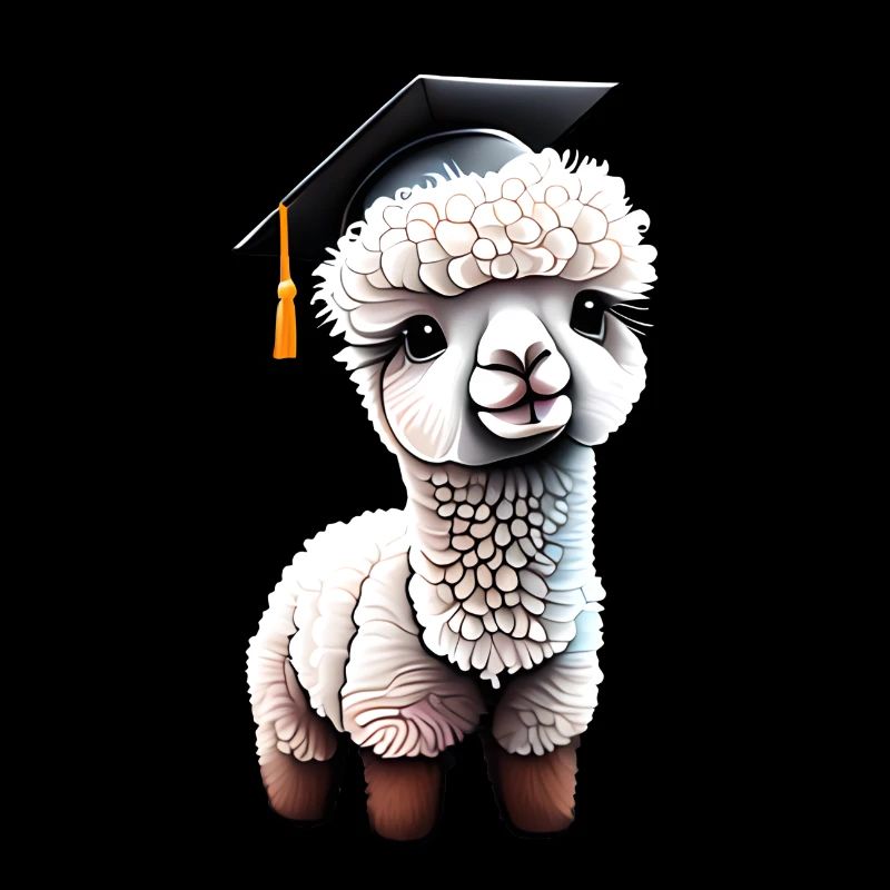 Bachelor Alpaka Studium Schulabschluss Absolvent