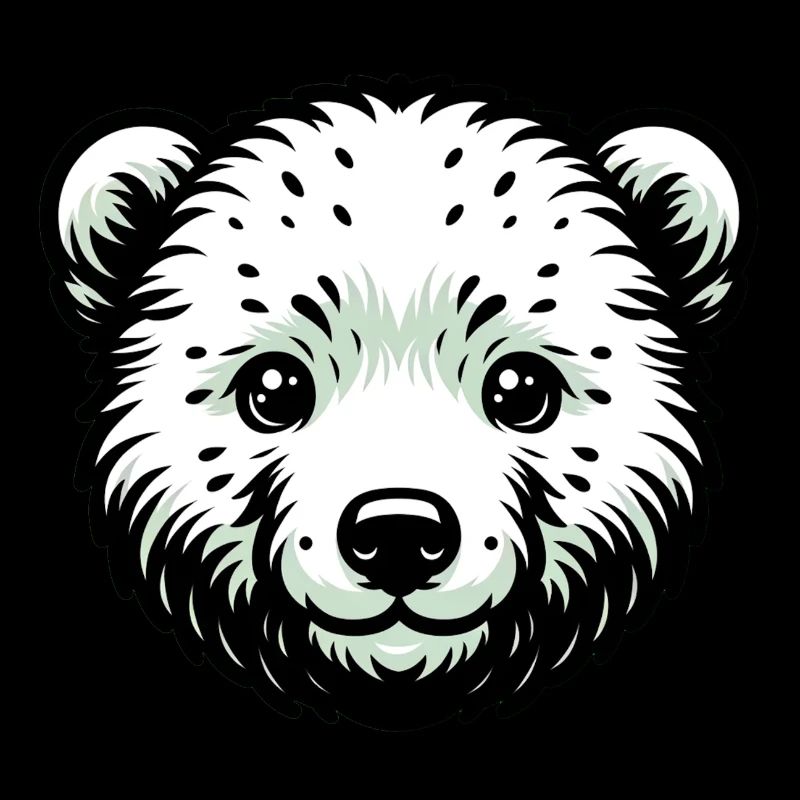 Süße Tierkinder | Eisbär
