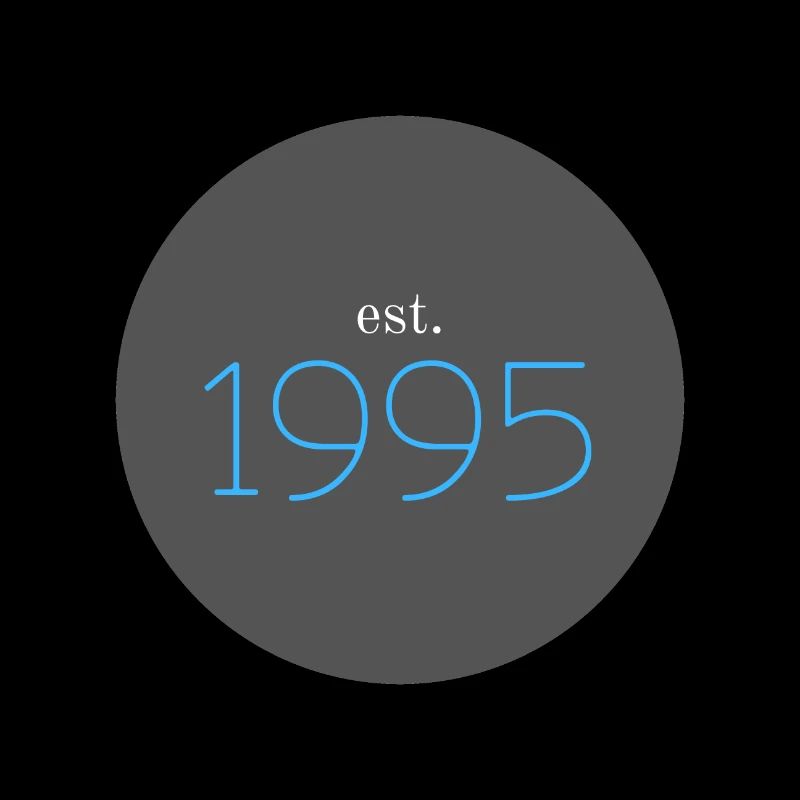 est. 1995, Birthday, Date, 90s, Year