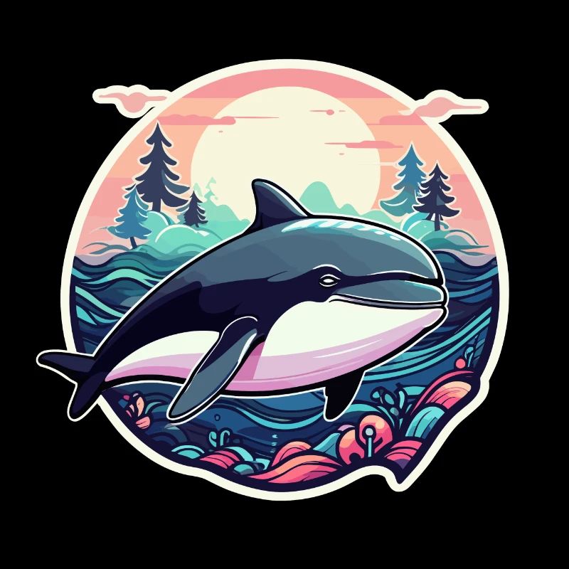 Illustration de baleine