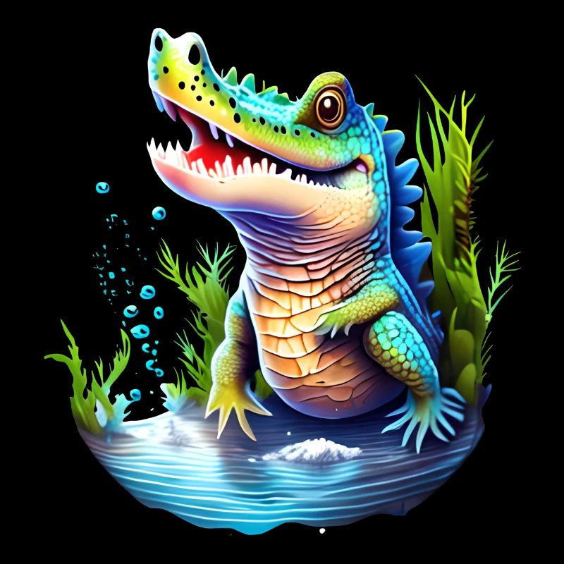 Don't worry, I won't bite... Hard! Croc