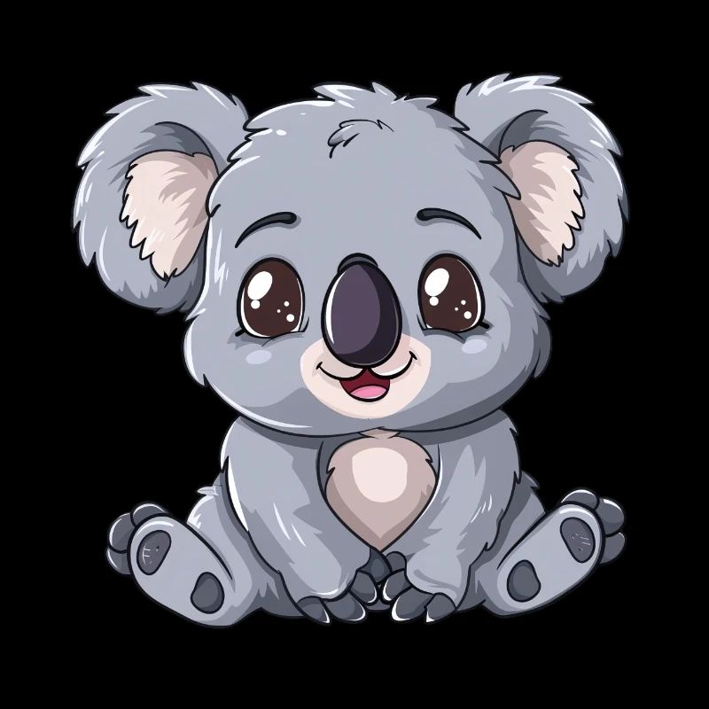 Süßer Koala Tierliebhaber Freunde
