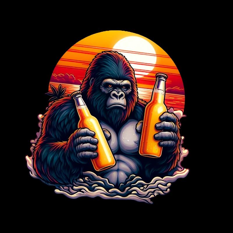 Chimpanzé Décontracté