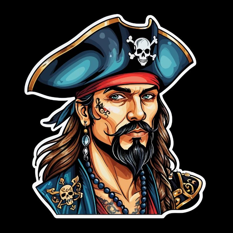 Pirate Style Néo Traditionnel
