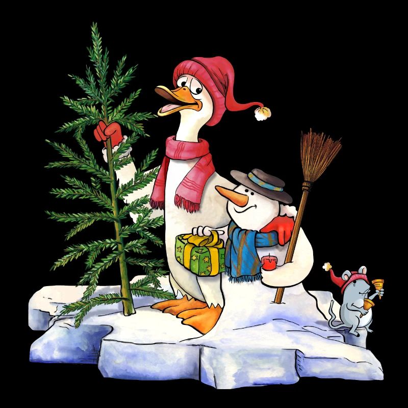 Christmas duck