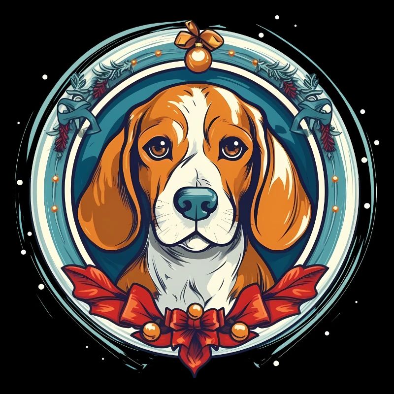 Beagle Hund Xma, Liebeshunde