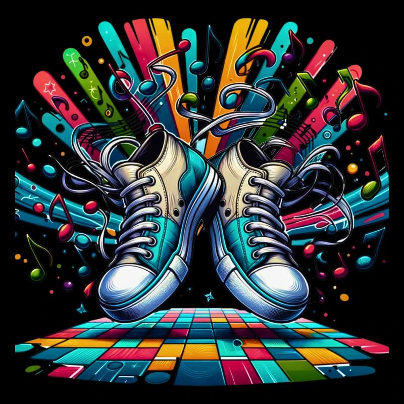 Rhythm Steps: Verspielte Tanz-Sneaker