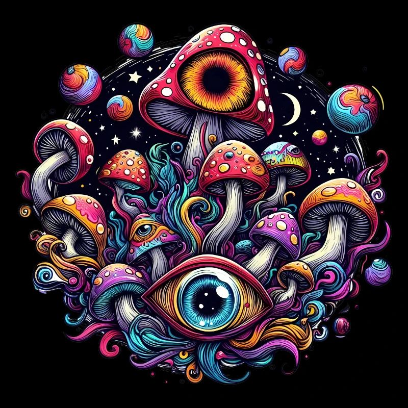 Psychedelic Mushroom Magic