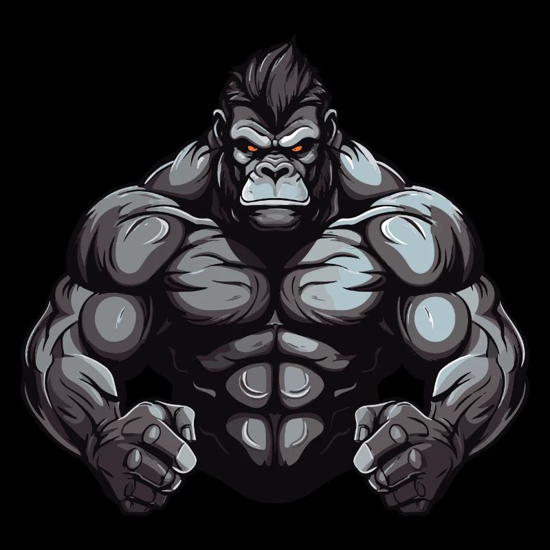 Gorilla Gym Muskeln Beast