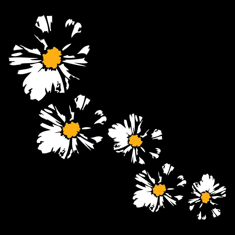 Many Pretty Flowers Colorful Decorative Pattern Beautiful