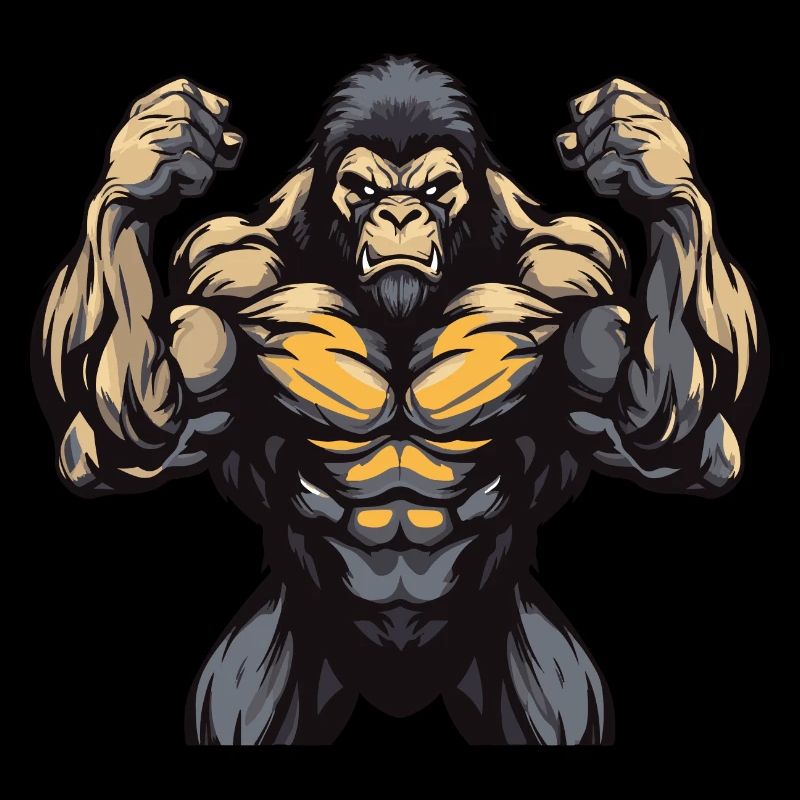 Gorilla Muscles Workout