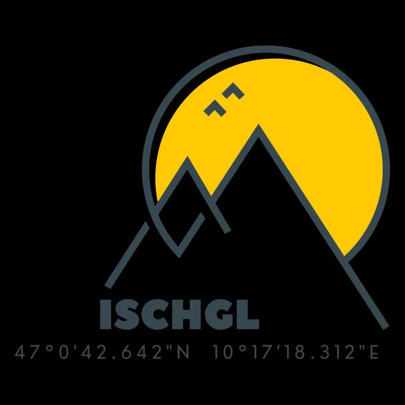 Minimalistisches Ischgl-Logo