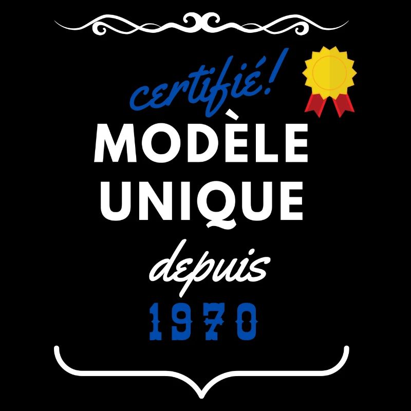 certifié modèle unique 1970
