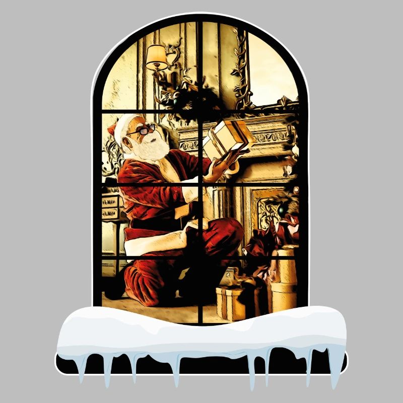 Der Weihnachtsmann zu Hause