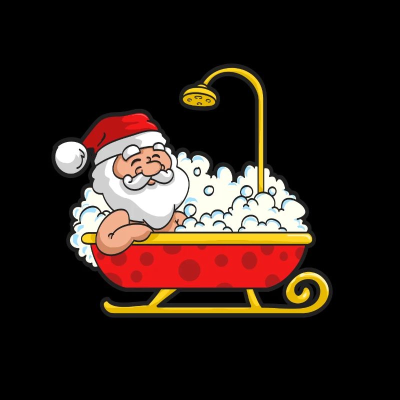 Père Noël présente la luxure joyeuse de Noël