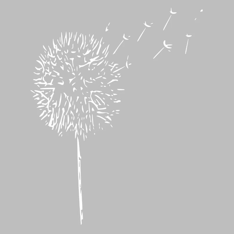 Ligne - fleur - blanc