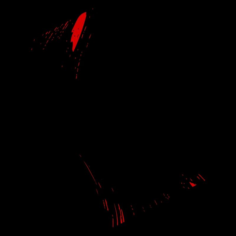 Abstract Spots / Line / Red / Pattern / Nature