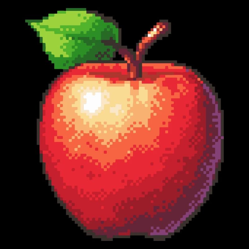 Apfel Pixel Gamer