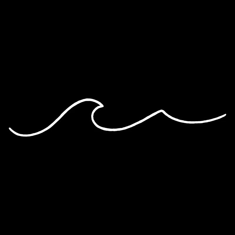 Welle Wave Ozean Meer Reiselust Wasser Surf Tattoo